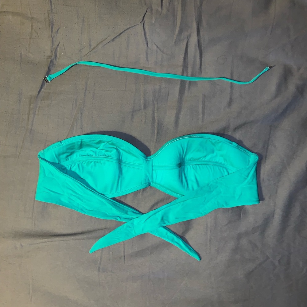 Zingara high quality bikini top! Turquoise bandeau - Picture 2 of 2